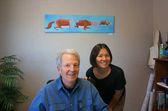 Sonoko and Mayor Stromberg